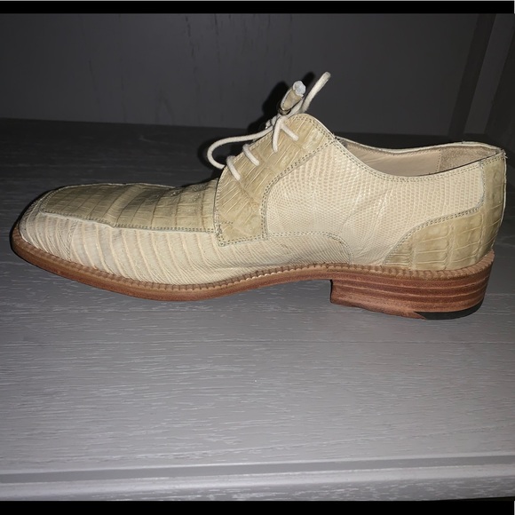 Genuine Crocodile & Lizard Leather Shoe - Picture 5 of 11